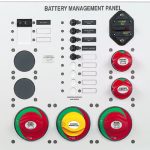 BEP marine battery panel yacht 40-50ft