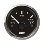 KUS marine bilge gauge black