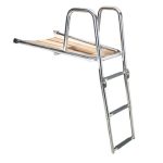 batsystem sailing boat bowsprit ladder